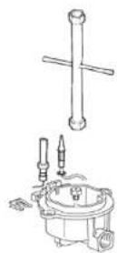 ILVE HCB90FCN/WHG-1 - Replacement of the injectors - 1