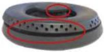 ILVE HCB90FCN/WHG-1 - Correct use of burners - 14