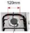 ILVE HCB90FCN/WHG-1 - Correct use of burners - 19