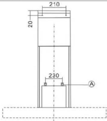 ILVE IVCG900X - Fixing the Fixing the Flues - 6