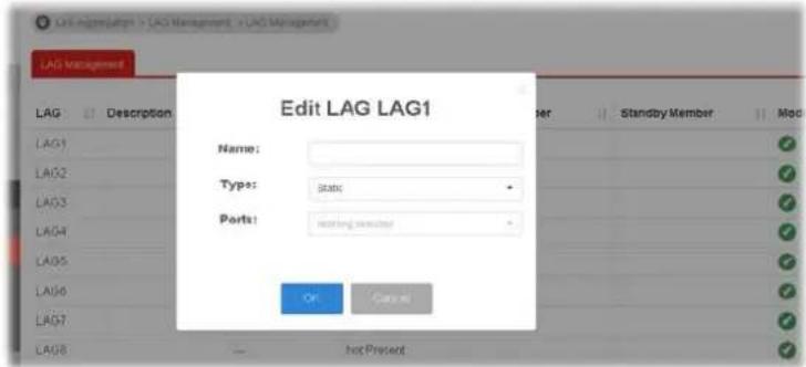 Draytek VigorSwitch G1085 - II-4-2 LAG Management - 2