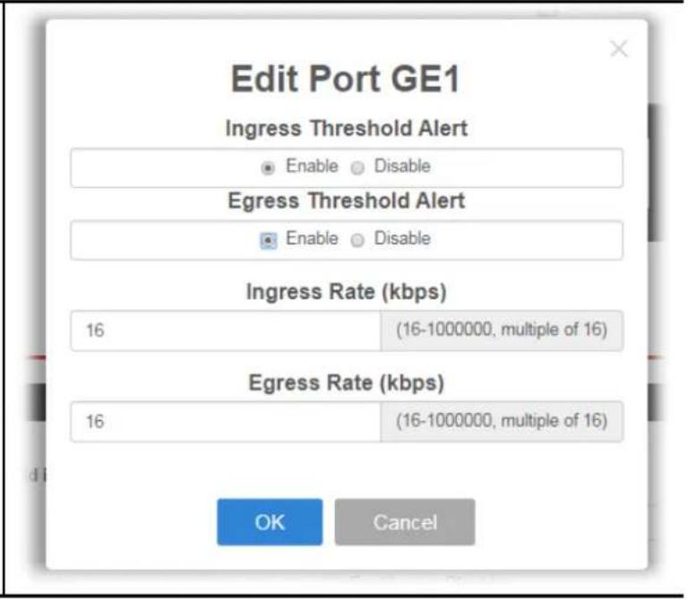 Draytek VigorSwitch G1085 - III-2-2 Throughput Threshold - 2