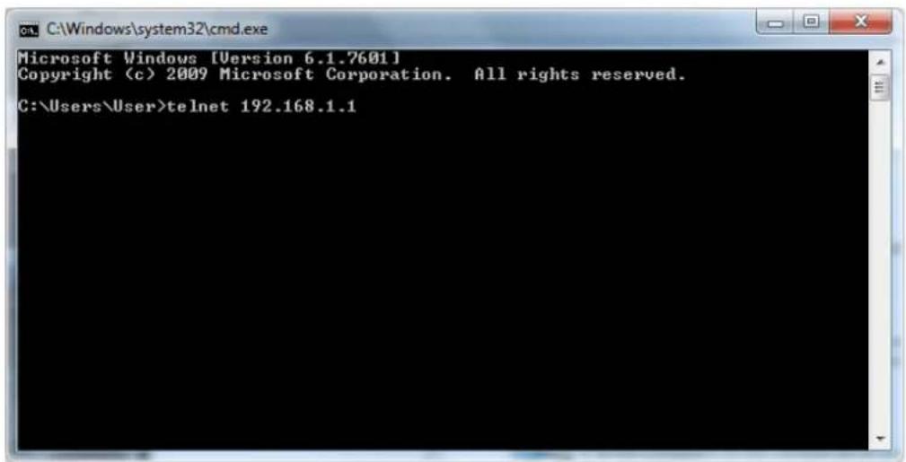 Draytek VigorSwitch P2500 - XI-1 Accessing Telnet of VigorSwitch - 3