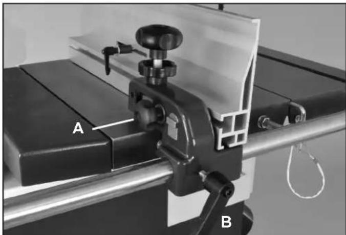 RIKON 10-342EVS - INSTALL THE 90° TABLE STOP - 2