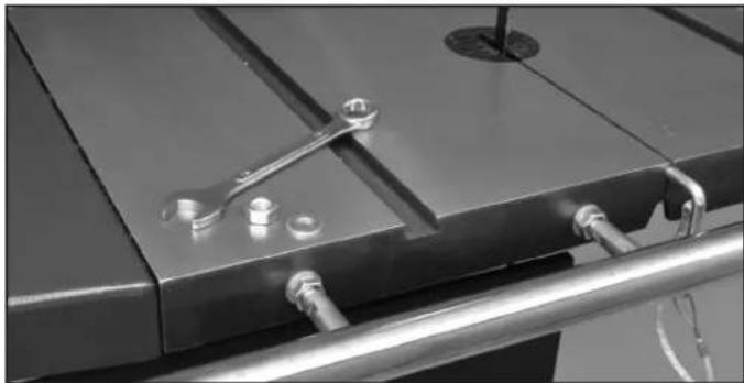 RIKON 10-342EVS - INSTALL THE 90° TABLE STOP - 1
