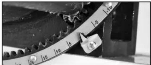 RIKON 10-342EVS - SETTING THE TABLE SQUARE TO THE SAW BLADE'S SIDE continued - 1
