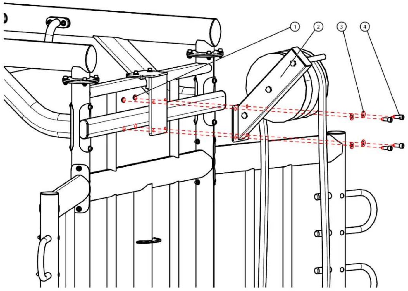True XFT-400 - Step 25B (Rope Flex): - 1
