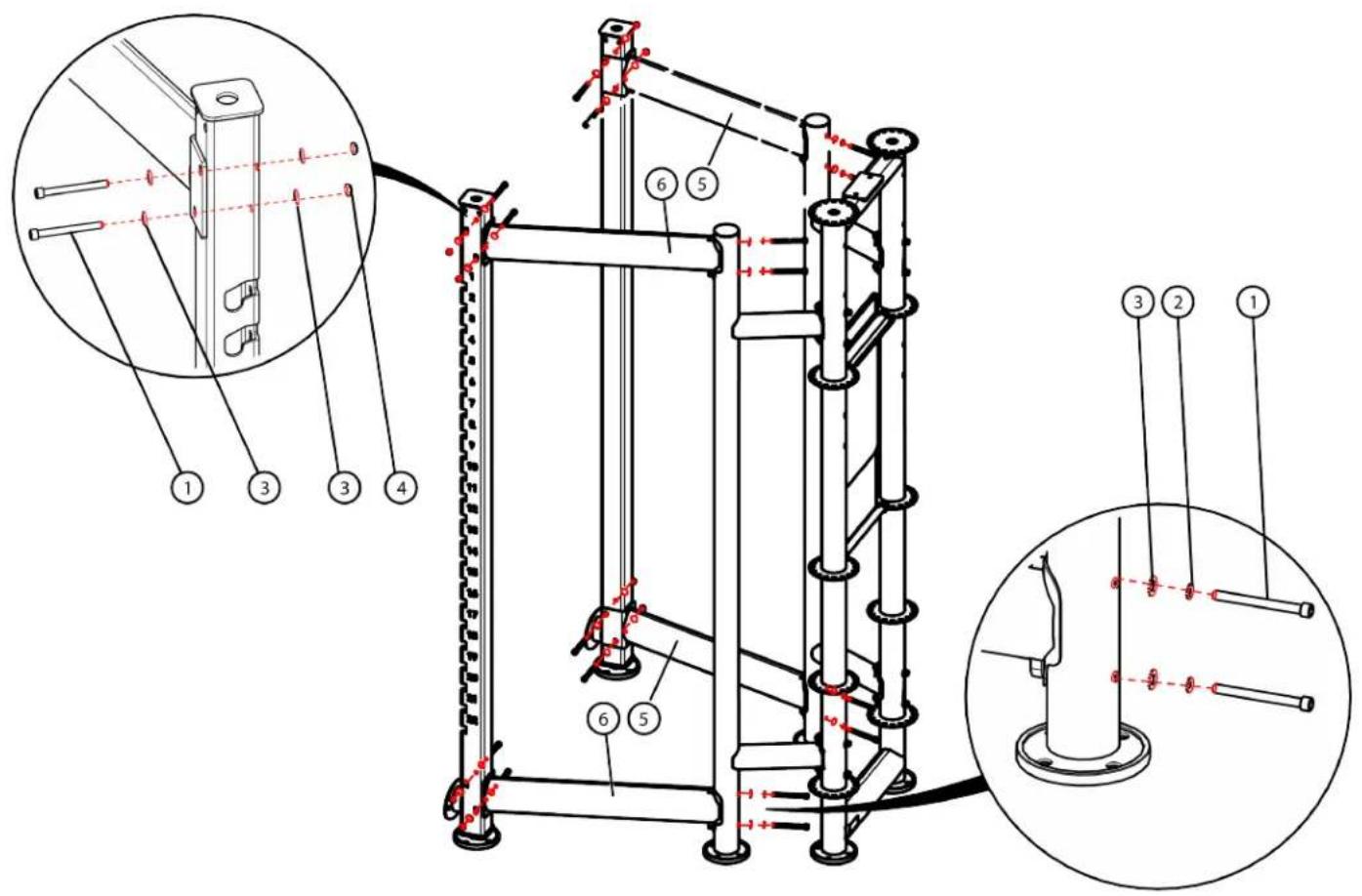 True XFT-400 - Step 12B (XFT-HRK Configurations): - 1