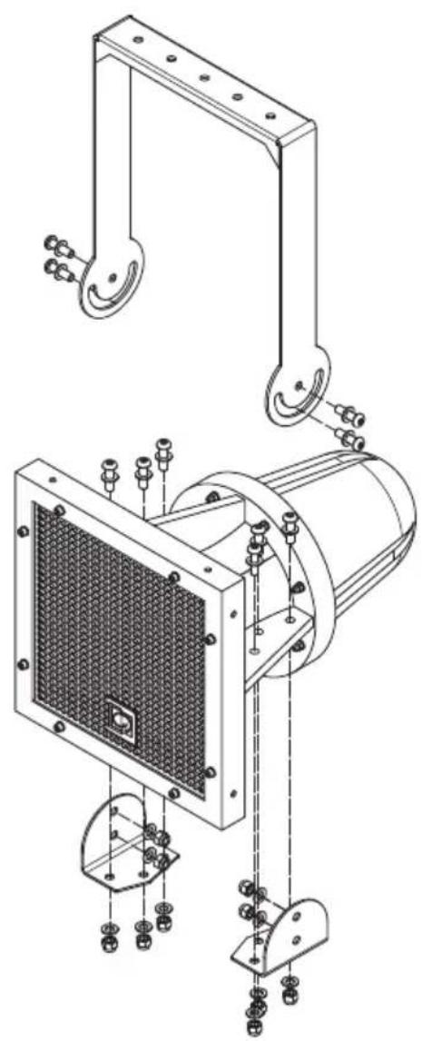 Audac HS208T - Mounting - 1