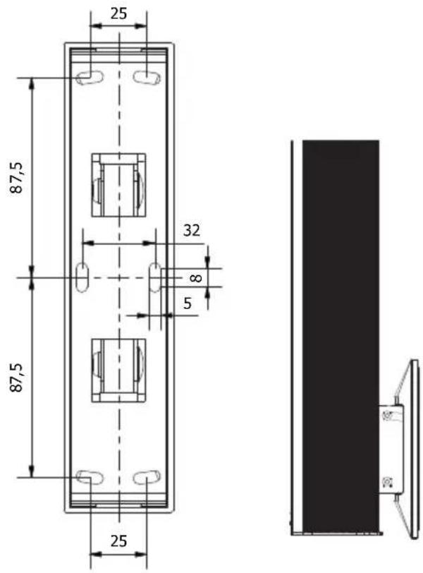 Audac KYRA6 - Mounting the speaker - 2