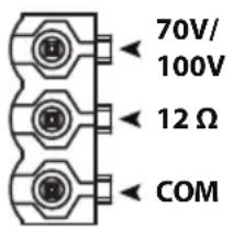 Audac KYRA6 - Connecting the speaker - 1