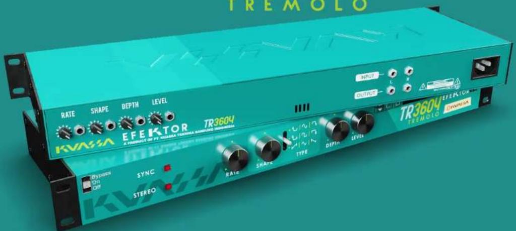 Kuassa Efektor TR3604 Tremolo - TR3604 - 1