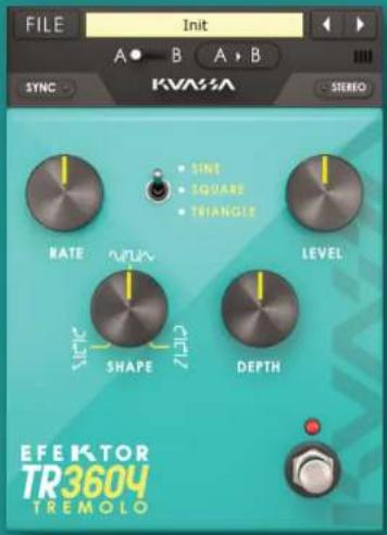 Kuassa Efektor TR3604 Tremolo - TREMOLO - 8