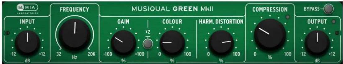 MIA Laboratories Musiqual Red MkII - MUSIQUAL GREEN - 1