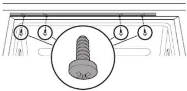 SMEG CVIA618RNX2 - Fastening trim bar - 1