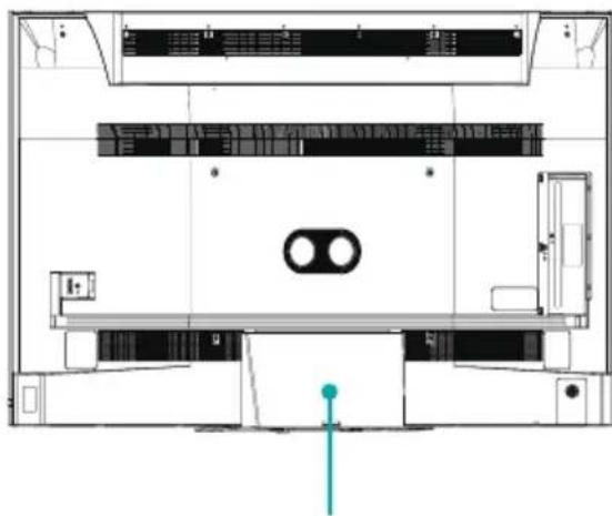 HISENSE 75U90G - Installing the stand - 2