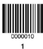 Newland EM2045-01 - Appendix 10: Digit Barcodes - 3