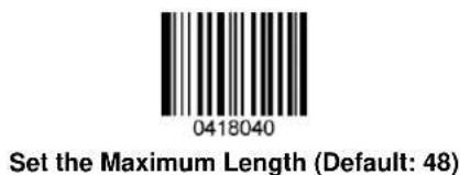 Newland EM2045-01 - Set Length Range for Standard 25 - 2