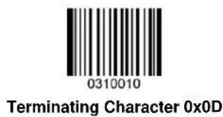 Newland EM2045-01 - Set Terminating Character Suffix - 1