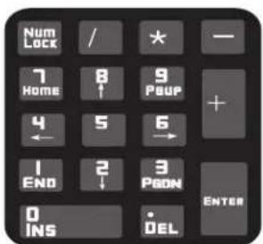Newland EM2045-01 - Emulate Numeric Keypad - 3