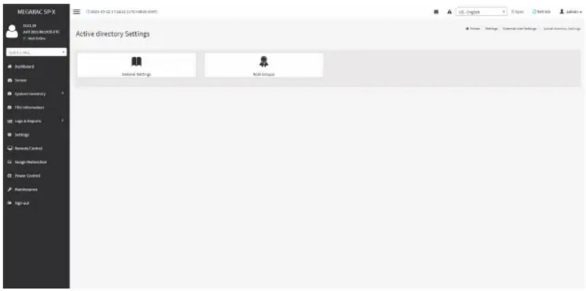 GIGABYTE R113-C10 - Active Directory Settings - 1