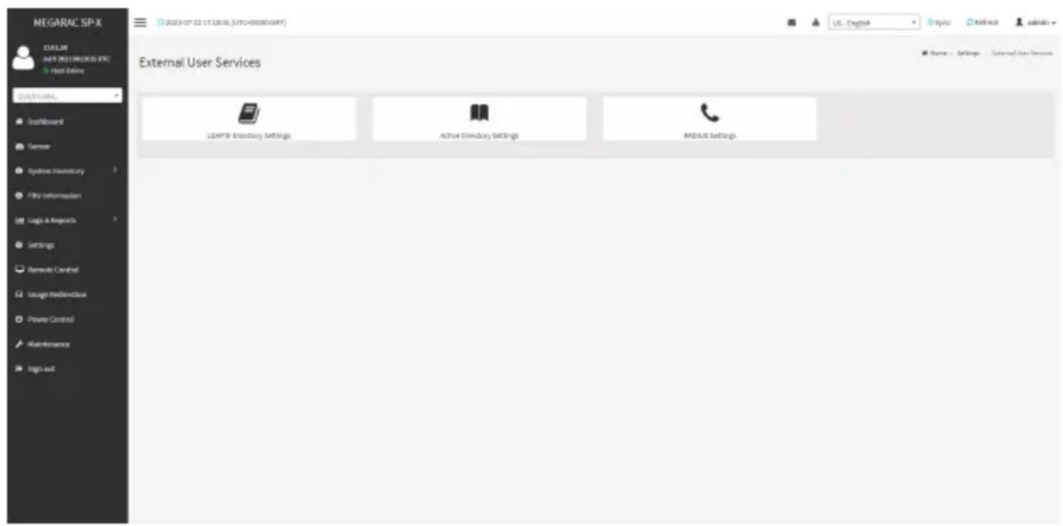 GIGABYTE R283-S96 - LDAP/E-Directory Settings - 1