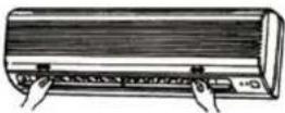 Daizuki DX09X426-21 - Adjusting horizontal air flow manually. - 1