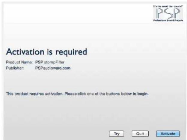 PSP Audioware Nexcellence - Trial Activation Instructions - 1