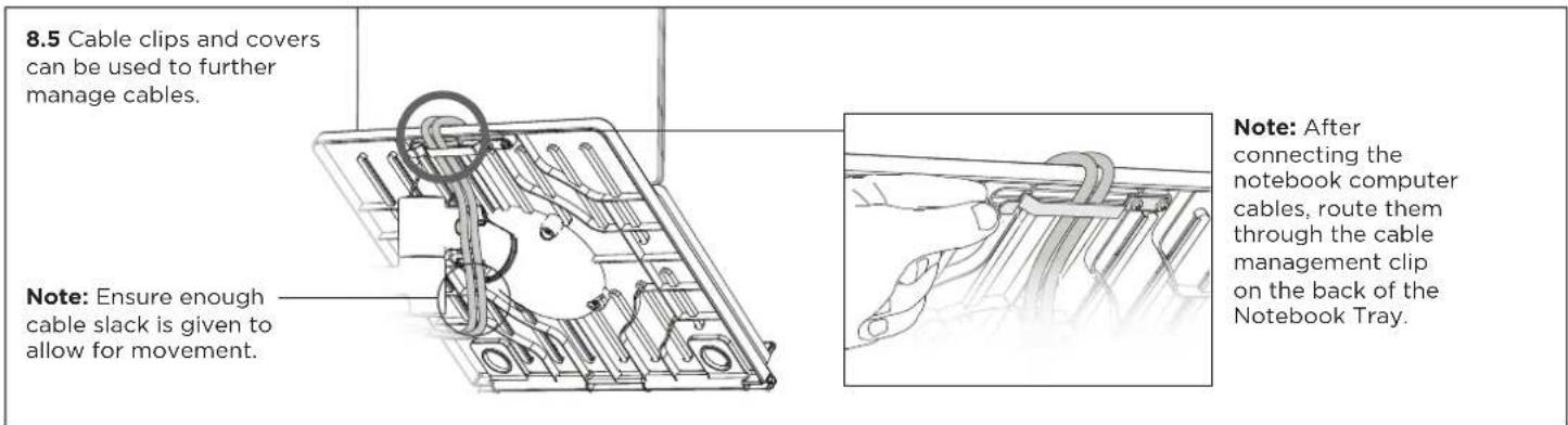 Atdec AWMS-NDB - Cable management - 5