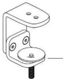 Atdec AWMS-NDB - Attach lower clamp to upper clamp - 3
