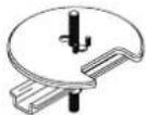 Atdec AWMS-NDB - Attach Base to Fixing - 6