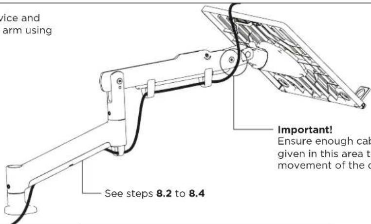 Atdec AWMS-NDB - Cable management - 1