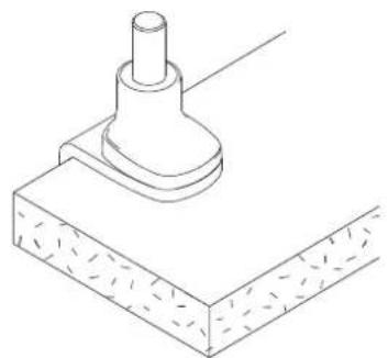 Atdec AWMS-NDB - Fit fixing to work surface - 1