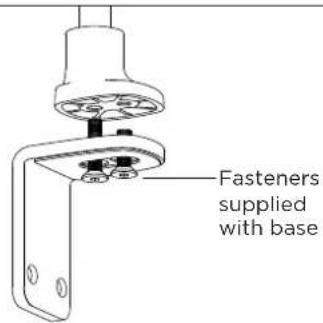 Atdec AWMS-NDB - Attach base to upper clamp - 1