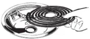DANBY DER242BSS - SURFACE ELEMENTS AND DRIP PANS - 2