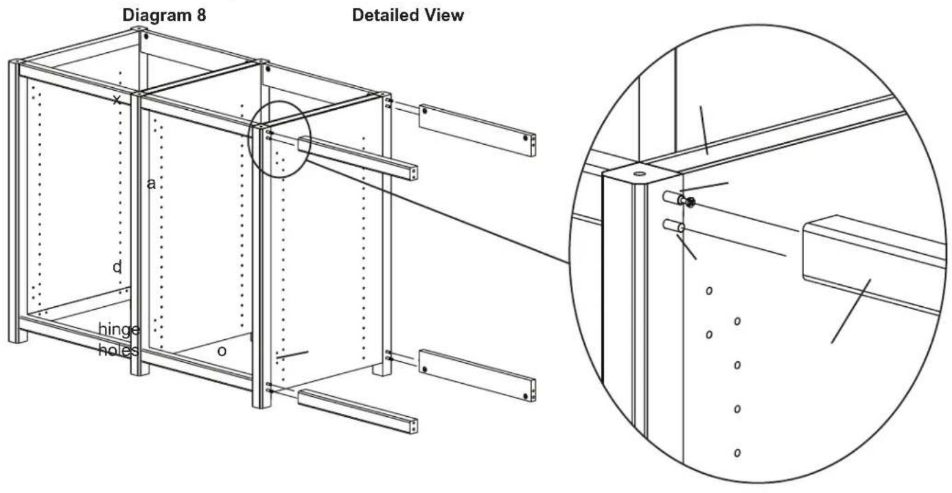 SANUS WFAV66 - Step 8: Add Stretchers - 1