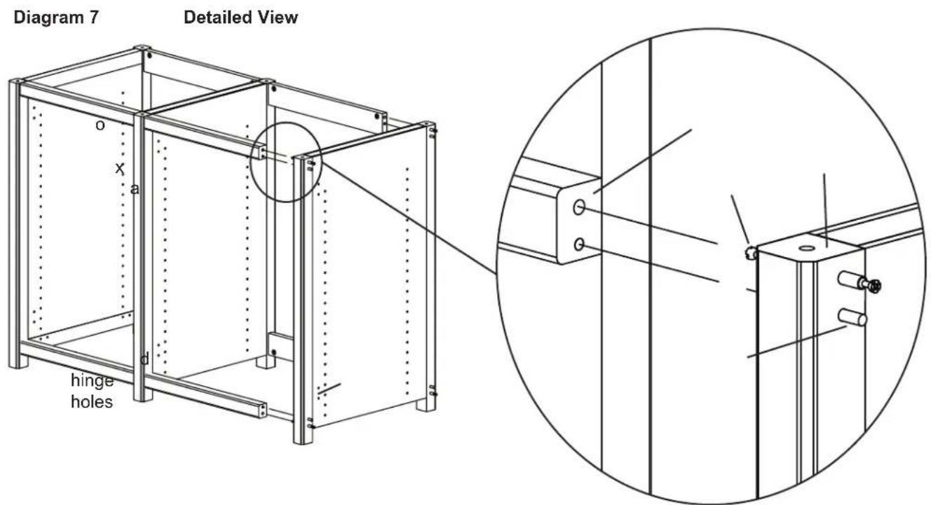 SANUS WFAV66 - Step 7: Add Second Center Panel - 1