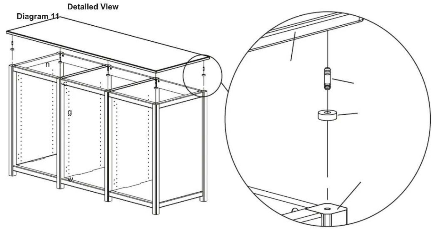 SANUS WFAV66 - Step 11: Add Top - 1