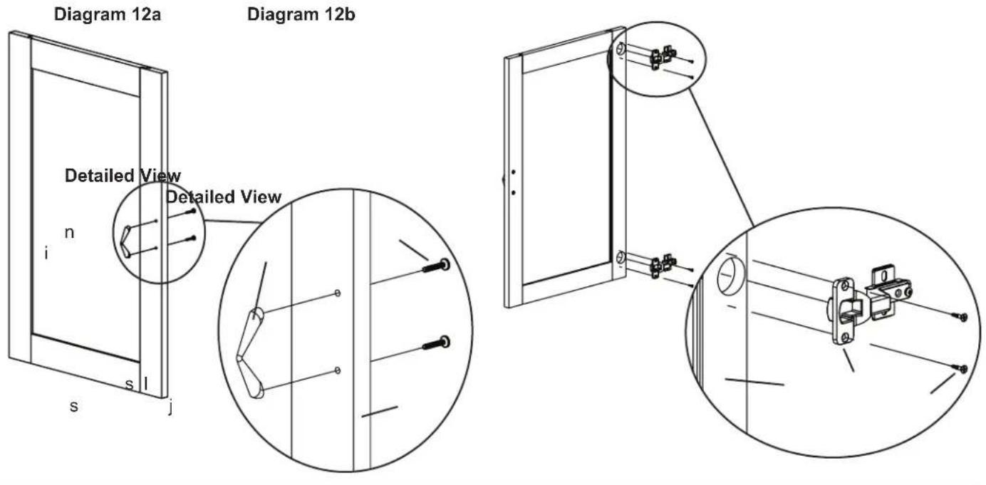 SANUS WFAV66 - Step 12: Prepare Doors - 1