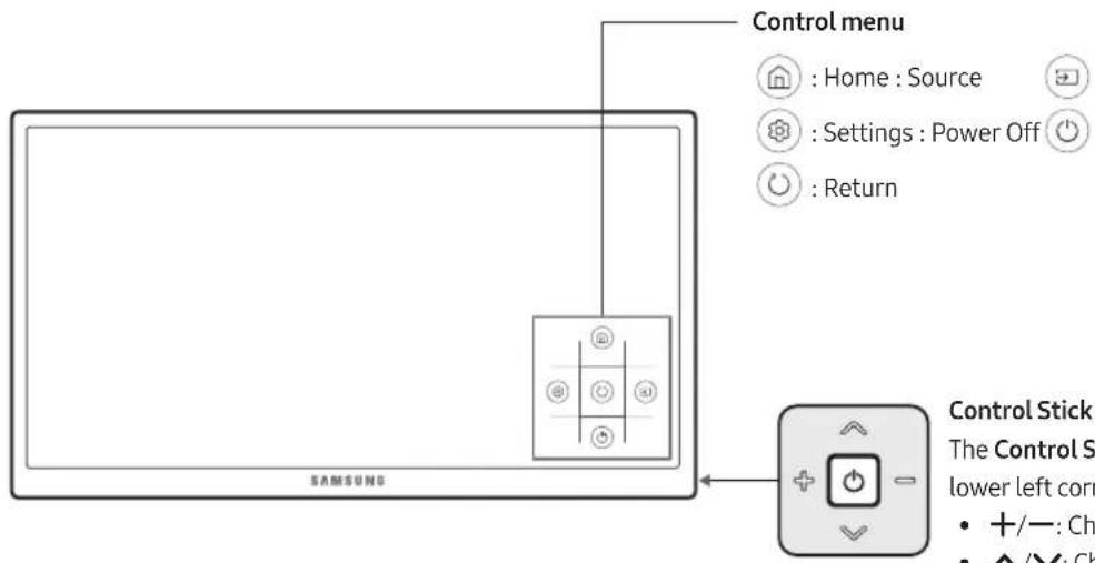 SAMSUNG UN40MU6100P - Using the TV Controller - 1