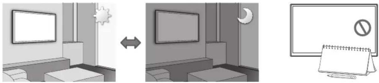 SAMSUNG UN40MU6100P - Eco Sensor and screen brightness - 1