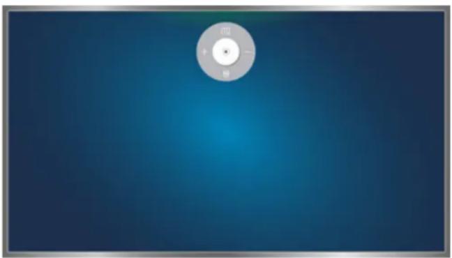 SAMSUNG UN55JU6700H - Showing the Direction Control icon while not viewing a broadcast - 1