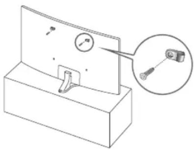 SAMSUNG UN65NU7500P - Preventing the TV from falling - 1