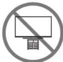SAMSUNG UN49MU6400P - Precaución de seguridad: Fijación del televisor a la pared para evitar caídas - 1