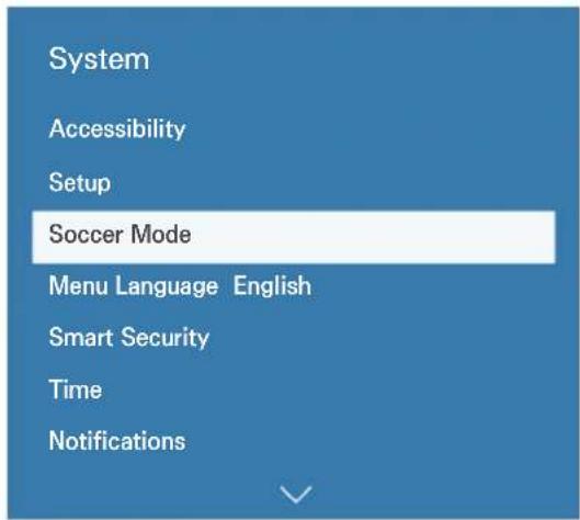 SAMSUNG UN60J6300AH - Activating soccer Mode - 1