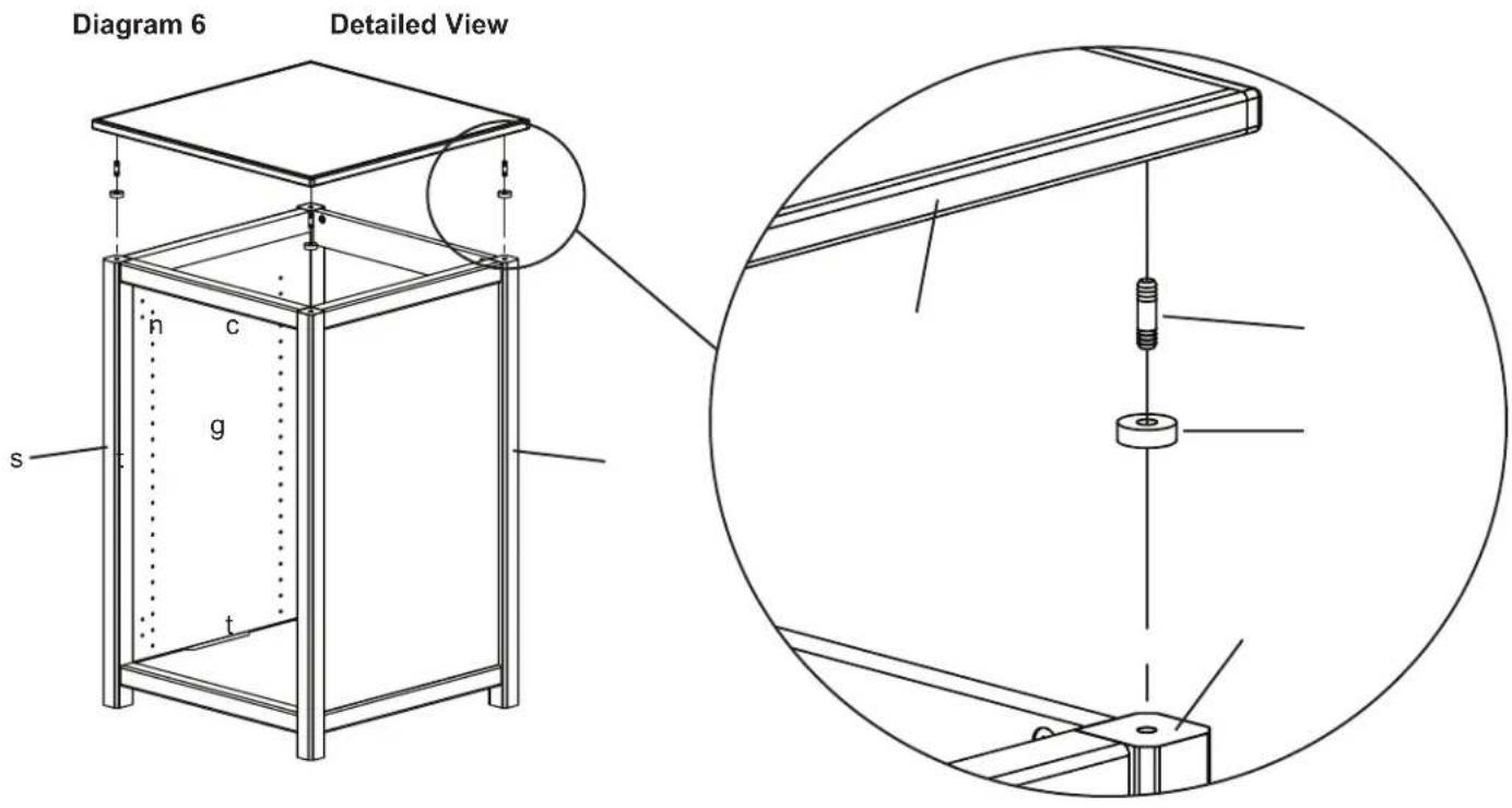 SANUS WFA37 - Step 6: Add Top - 1