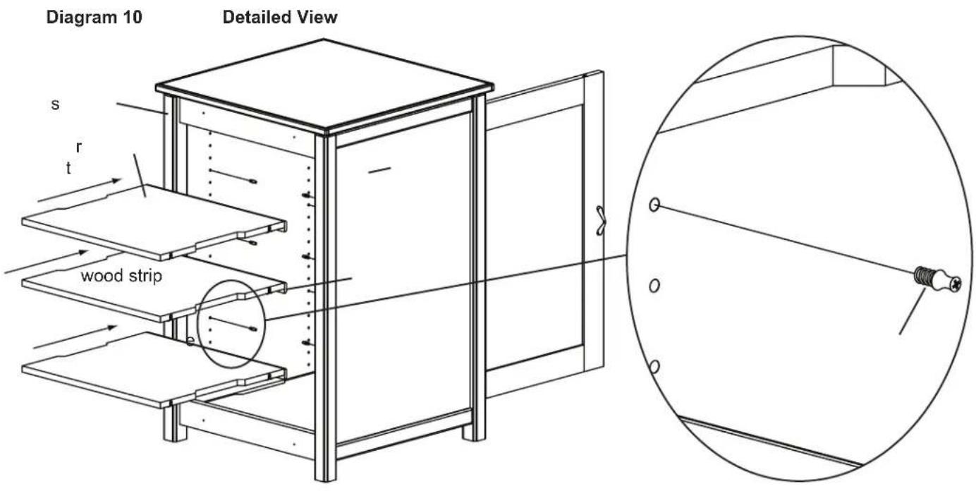 SANUS WFA37 - Step 10: Add Mid Shelves - 1