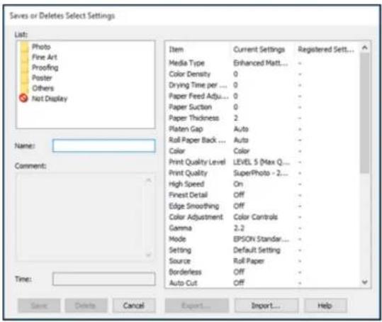 EPSON SureColor P50000Ce Plus - SavingandSharingPrintSettings-Windows - 1