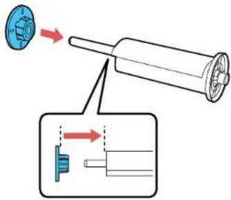 EPSON SureColor P50000Ce Plus - LoadingRollPaperontheSpindle - 5