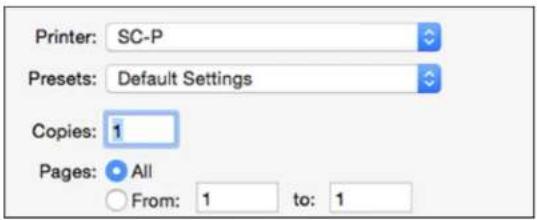 EPSON SureColor P50000Ce Plus - SelectingBasicPrintSettings-Mac - 1